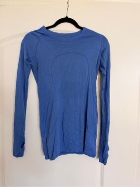 Lululemon long sleeve switfly tech shirt - blue